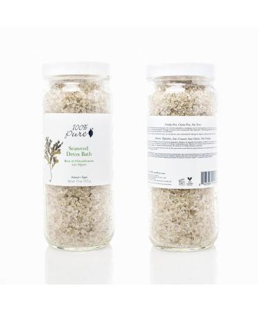 Buy 100% Pure Seaweed Detox Bath Soak - Eucalyptus Essential Oil Spa Kit for Home Relaxation - 15 Oz - Buy Online on GoSupps.com