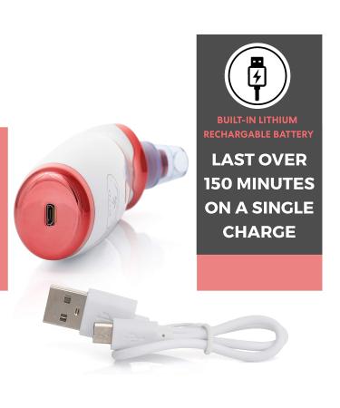 Valentine Beauty Blackhead Remover Pore Vacuum - Rechargeable Pore Extractor and Cleanser Tool with 5 Replaceable Suction Probes - Buy Online on GoSupps.com