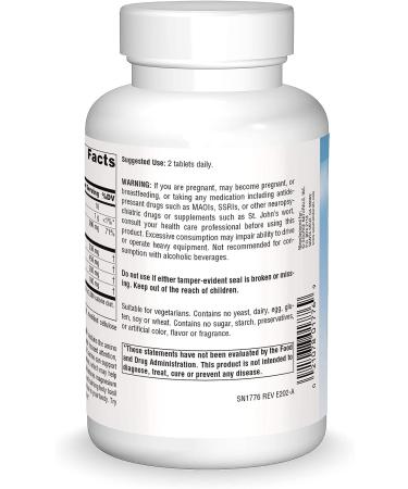Source Naturals Serene Science L-Theanine with Magnesium and GABA - 120 Tablets - Buy Online on GoSupps.com