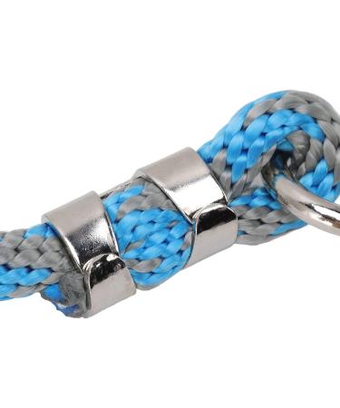 Nylon Horse Rope 8.2ft Nylon Heavy Duty Rope Lead with Alloy Hook for Horse Livestock Pet Blue Grey - Buy Online on GoSupps.com