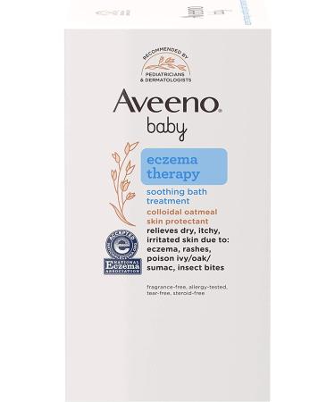 Aveeno Baby Eczema Therapy Bath Treatment - 10 Count for Dry Skin Relief - Buy Online on GoSupps.com