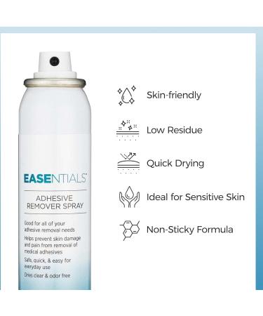 Skin-Friendly No Sting Adhesive Remover Spray for Ostomy Patients | Quick Dry Low Residue Sensitive Skin Formula - 50ml - Buy Online on GoSupps.com