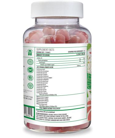 ACTIF Prenatal Probiotic Gummies 75B CFU 20 Strains - Immunity & Gut Support, Zero Nausea, USA Made - 60 Strawberry Flavored - Buy Online on GoSupps.com