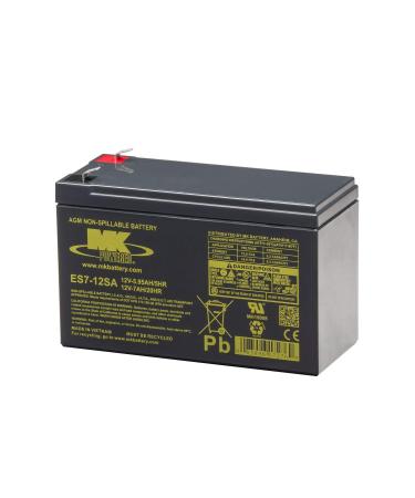 MK Battery ES7-12SA Maintenance-Free Rechargeable Sealed Lead-Acid Battery