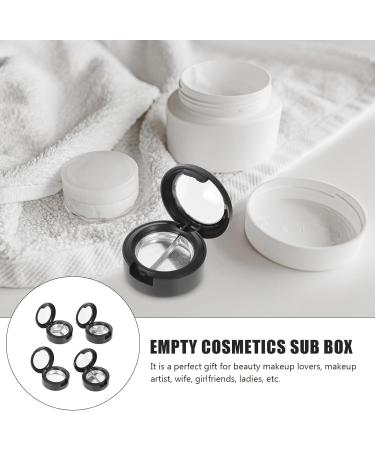 Cabilock 4 pi ces Bo tes Vides Maquillage Transparentes Multi Fards Paupi res Organiseur Cosm tique Portable pour DIY Ombres L vres et Poudres - Buy Online on GoSupps.com