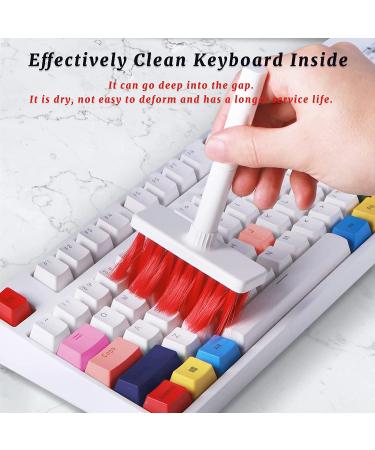 5 in 1 Keyboard Cleaner Kit | Soft Brush + Airpod Cleaner | Keycap Puller | Red | for Computer/Laptop, Bluetooth Earphones, Airpods Pro, Camera Lens, Electronics - Buy Online on GoSupps.com