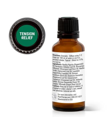 Buy Plant Therapy Tension Relief Essential Oil Blend 30 mL - 100% Pure Therapeutic Grade for Stress Relief | International Shipping Available - Buy Online on GoSupps.com