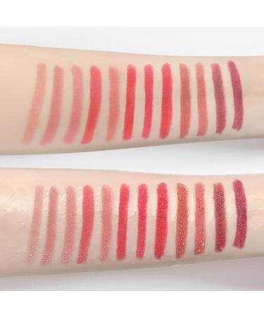 DELISOUL 6 Matte Lip Crayon Set | 2-in-1 Lip Liner and Lipstick | Long Wear Cream-to-Matte Makeup | Smudgeproof & Water-Resistant Lipstick (01) - Buy Online on GoSupps.com