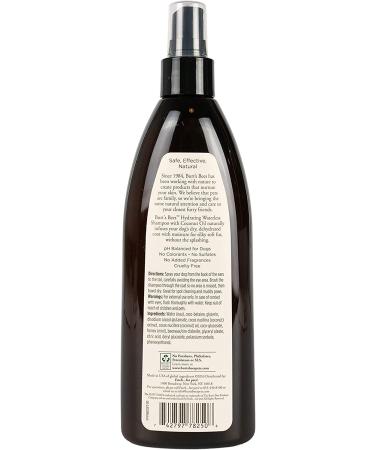 Burt's Bees Hydrating Waterless Dog Shampoo with Coconut Oil - 12 fl oz - Buy Online on GoSupps.com