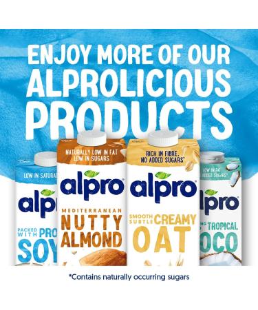 Alpro Soya Growing-Up Plant-Based Long Life Drink Vegan & Dairy Free 1L - Buy Online on GoSupps.com