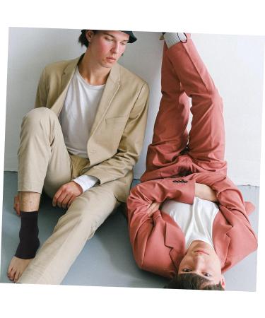 minkissy 2 Pairs Gel Heel Socks Spa Heel Socks Cracked Heel Socks Essential Oils Socks Foot Spa Socks Moisturizing Socks Ankle Anti-Crack Socks Men and Women Cotton Soothing Open Toe Socks - Buy Online on GoSupps.com