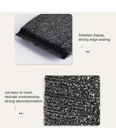 Scrubbing Cleaning Sponge 6 Reusable Dishwashing Scrub Sponge Non-Scratch Washing Scrub Pads Soft and Fast Cleaning Scrubber Scrub Sponge for Kitchen Household Cleaning Tools for Pots Pans Black - Buy Online on GoSupps.com