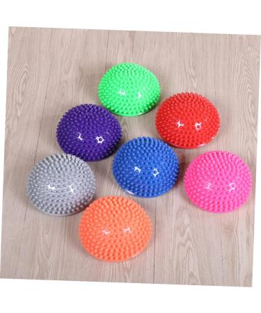 Durian Ball Foot Massage Balls for Plantar Fasciitis | Spiky Massage Tools for Leg Roller Fitness | 16x16x8cm Gray PVC Massage Accessories - Buy Online on GoSupps.com