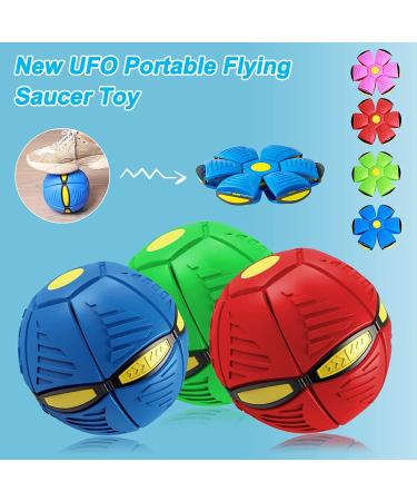 Buy Interactive Dog Toys - Frisbee Ball & Flying Saucer Ball for Training & Play | International Shipping Available - Buy Online on GoSupps.com