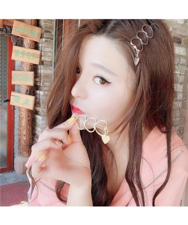 FRCOLOR Pearl Hair Clips Hair Clips for Women Snap Hair Clips for Women Hair Clip Metal Bridal Pearl Alligator Hair Clips Heart Hair Clips Accessories for Hair Clips Hairpin Button - Buy Online on GoSupps.com