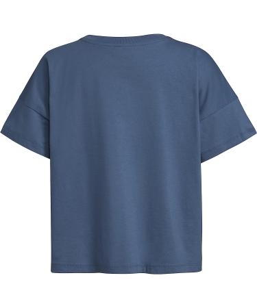adidas Girls' Large Wonder Steel Short Sleeve Loose Fit Tee - Shop Now - Buy Online on GoSupps.com