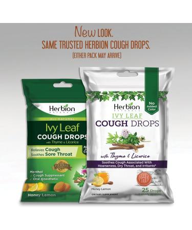HerbionNaturals Cough Drops withIvy Leaf 25Ct (Pack of 40) Master Case - Buy Online on GoSupps.com