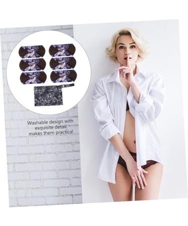 Organic Washable Menstrual Pads - Set of 7 | Aunt Towel Pad for Women | Reusable Nursing Pads | White Panties Mat - Buy Online on GoSupps.com