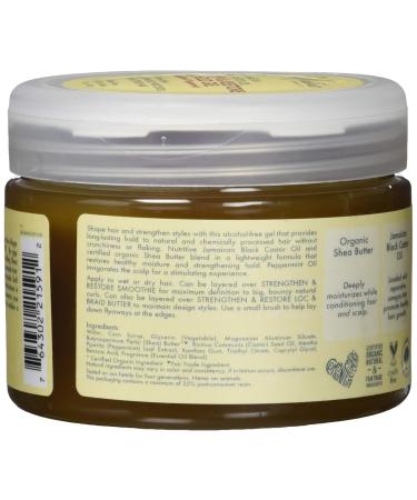 Shea Moisture Jamaican Black Castor Oil Max Hold Gel - Strengthen & Restore 12 oz - International Shipping Available - Buy Online on GoSupps.com