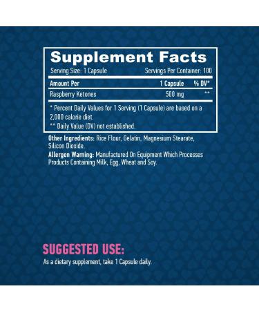 Raspberry Ketones Haya Labs 100caps - Buy Online on GoSupps.com