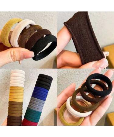 40 Pack Hair Bands for Women - No Damage Hair Ties for Ponytails - Hair Styling Accessories for Girls - Travel Essentials - Buy Online on GoSupps.com
