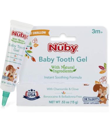 Dr. Talbot's Baby Tooth Gel - Clove & Chamomile for 3 Months+ | 0.53 oz (15g) - Buy Online on GoSupps.com