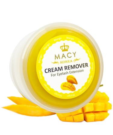 Eyelash remover cream |Lash extension remover |For quick removal of eyelash extensions and eyelash adhesives |Different scents |15g from Macy - fragrance: mango