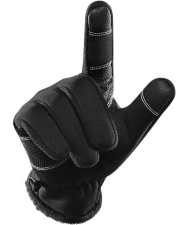 Outdoor Ski Gloves for Men Women | Cold-Proof Waterproof Touch Screen Windproof | Non-Slip Warm Gloves - Dark Blue (Medium) - Buy Online on GoSupps.com