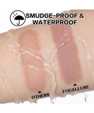 FOCALLURE 2PCS Eyeshadow Stick | Shimmer & Matte Cream Pencil Crayon | Long Lasting & Waterproof | Blendable Brightener Stick - Buy Online on GoSupps.com