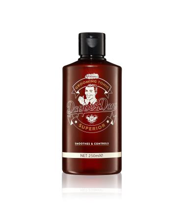 Dapper Dan Grooming Hair Tonic, Enriched with Argan Oil and Witch Hazel Natural Volume For Loose Texture Vanilla And Tonka Bean Fragrance 1 x 250 ml