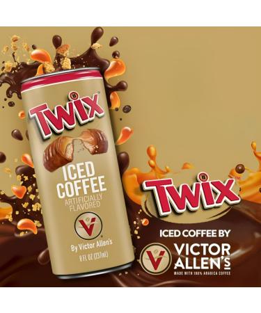 SUPPLIIONLINE Twix Iced Coffee Irresistible Blend Of Creamy Caramel Rich Chocolate And Smooth Coffee On-The-Go Beverages Artificially Flavoured Energy Can - Buy Online on GoSupps.com