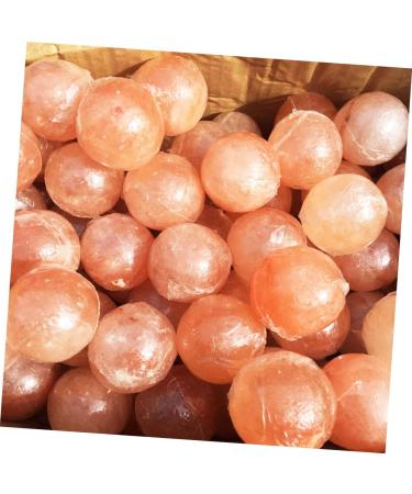 FRCOLOR Savonnette au Sel de L'himalaya Boule de Cristal Min raux Naturels pour Massage et Exfoliation Peau orange 1 unit (Lot de 1) - Buy Online on GoSupps.com
