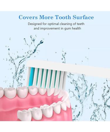 Asocrew Replacement Toothbrush Heads Compatible with Philips Sonicare for C1/C2/C3/G2 | Electric Brush Heads for Sonicare Plaque Control ProtectiveClean 4100/5100/6100 | HX9023-HX614XA - Buy Online on GoSupps.com
