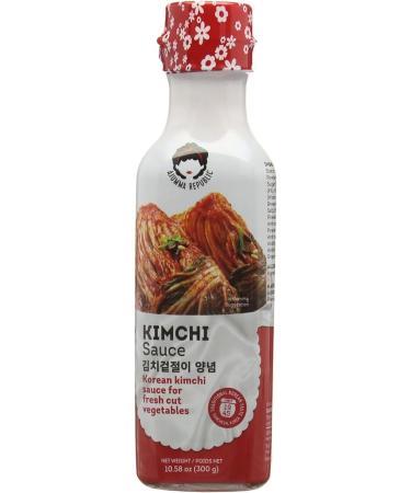 Ajumma Republic Korean Sauce Duo Pack - Kimchi Sauce 300g & Japchae Sauce 300g - Authentic Flavours from Korea - Includes World Food Shop Scoop for Easy Serving - Buy Online on GoSupps.com