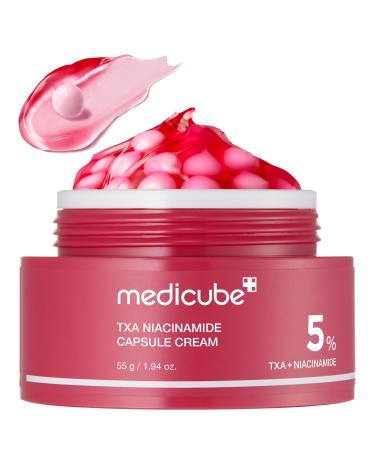 Medicube Cr me Capsules TXA + Niacinamide 1.94 oz Hydratant dual clat avec acide tranexamique pur & niacinamide Pour teint & texture TXA+Niacinamide