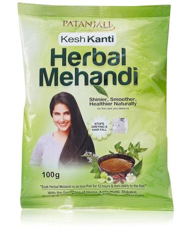 New Patanjali Herbal Mehandi Beautiful Hair Naturally Improve Hair Growth 100g