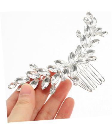 minkissy Hair Comb Womens Headpiece Girl Headpieces for Wedding Rhinestone Headpieces for Women Bride Headpieces for Wedding Rhinestone Side Comb Hair Women's Decorate Alloy Hair Side Comb - Buy Online on GoSupps.com