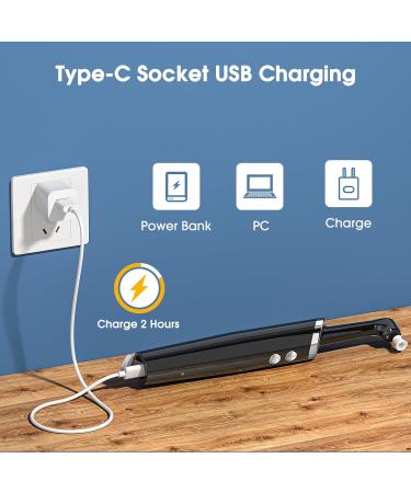 Hangsun Rechargeable Tooth Polisher - Dental Teeth Whitening Kit 5 Brush Heads 5 Speed Modes IPX6 Waterproof - Buy Online on GoSupps.com