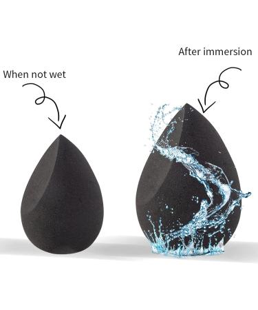Sponge Egg - Makeup Blending Sponges Multipurpose Foundation Sponges | Safe Practical Design Cosmetic with Even Tiny Pores for Perfect Blending Makeup Look - Buy Online on GoSupps.com