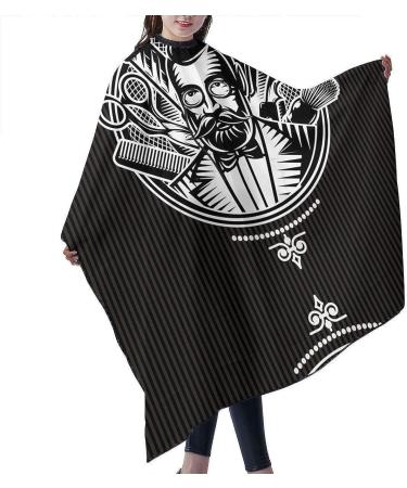 Custom Barber Cape - Personalized Haircut Kit for Home Salon & Barbershop - Buy Online on GoSupps.com