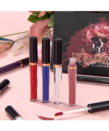 Long-Lasting Matte Liquid Lipstick Set - Hydrating Lip Gloss Gift for All-Day Wear - Buy Online on GoSupps.com