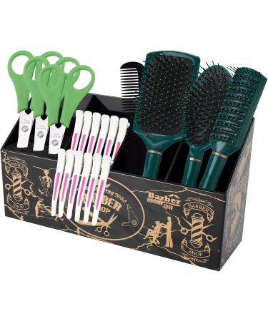 Hair Scissor Holder 5 Compartments Hair Cutting Scissors Holder with Removable Sponge Liner Efficient Salon Shear Holder 10.6 3.1 5.5 Inch Salon Scissors Holder Hair Scissors Organizer for Barber - Buy Online on GoSupps.com