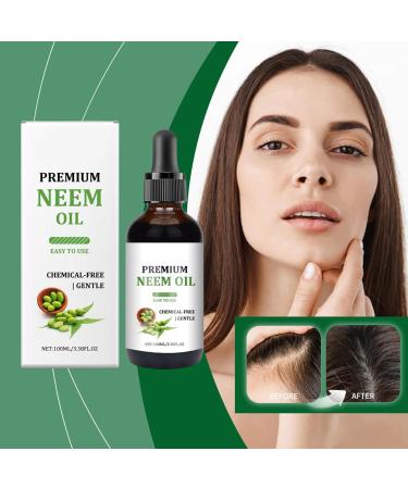 Neem Oil Skin Care Neem Oil for the Face | 100ml Cosmetic Neem Oil | Nourishing Oil for Hair Growth Natural Oil for Hair Repair - Buy Online on GoSupps.com