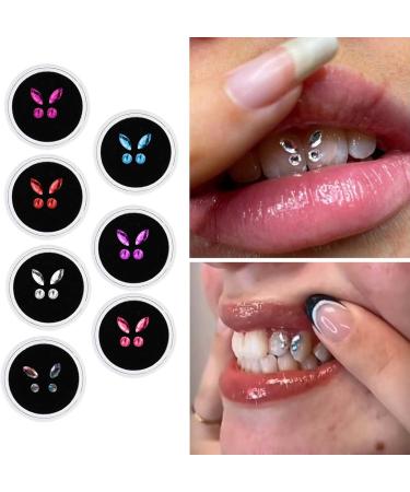 Tooth Gem Crystal Ornaments - Colorful Acrylic Teeth Jewelry Kit | Unique Tooth Decorations - Buy Online on GoSupps.com