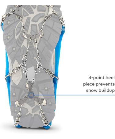 Ascent Heavy Duty Traction Cleats - 16 Stainless-Steel Spikes - Large (1 Pair) - Buy Online on GoSupps.com