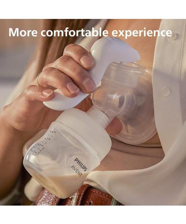 Philips Avent Manual Breast Pump Gift Set - Single Breast Pump 260ml and 125ml Baby Bottles BPA Free 4 Disposable Breast Pads (Model SCD430/60) Model 2 (SCD430/60) - Buy Online on GoSupps.com