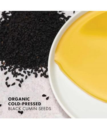 Organic Black Seed Oil Cold Pressed Cold Pressed Black Seed Oil For Hair With Super Antioxidant For Immune Support Joints Digestion Hair Skin & Nail Blackseed Oil Black Seed Oul Black Seed Oil - Buy Online on GoSupps.com