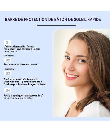  G n rique Iouyjiu Sunscreen Stick SPF 50 Sunblock Non Greasy Oil Control Formula Long Lasting Hydrating Protection for Men Women Face and Body Beauty and Health Cosmetics Face - Buy Online on GoSupps.com