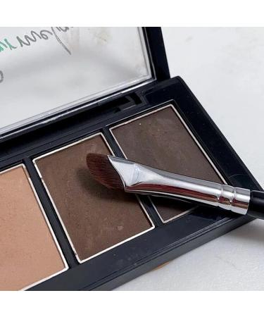 TEONEI Angled Eyeliner Brush & Eyeshadow Brush Set - 2PCS | Perfect for Eyebrows & Liquid Eyeliner - International Shipping Available - Buy Online on GoSupps.com