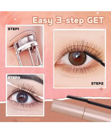  G n rique Waterproof Mascara 2025 New Volume and Length Brown Mascara 24H Hold Black Mascaras Eye Makeup - Buy Online on GoSupps.com